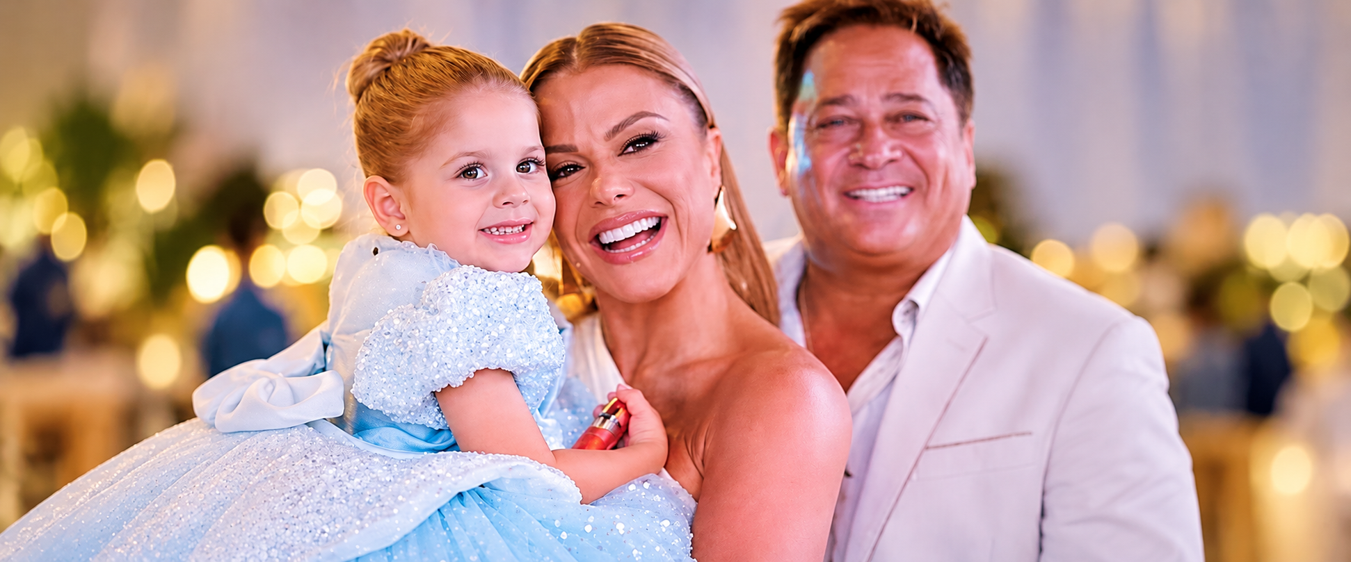 Poliana Rocha explica por que Leonardo faltou ao aniversário da neta Maria Flor