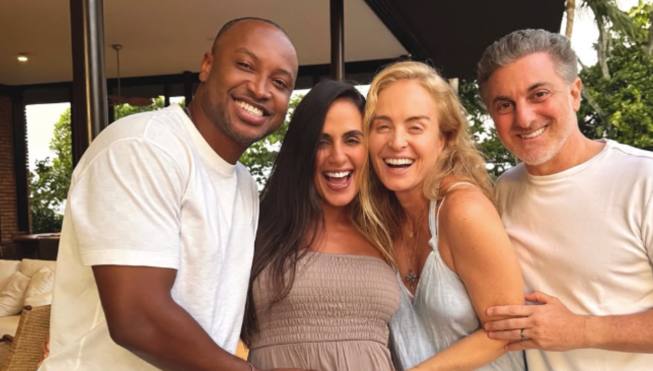Thiaguinho e Carol Peixinho escolhem Angélica e Huck como padrinhos